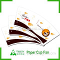 Hot drink use and paper material coffee to go cup